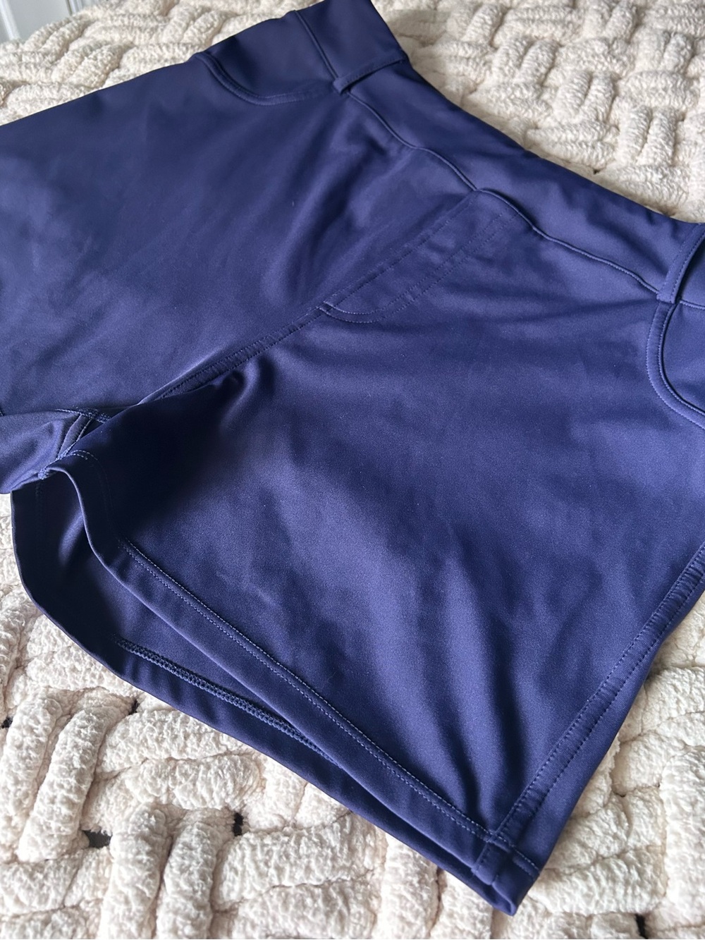 Some say HALARA Deep Navy High-Rise Athletic Shorts